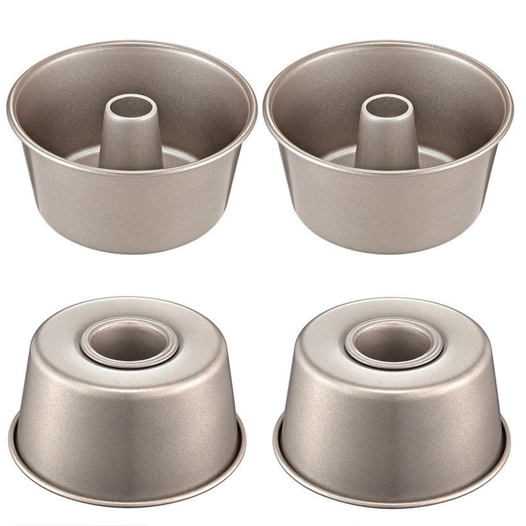 Inch Nonstick Fluted Tube Cake Pan Pcs Mini Desertcart INDIA