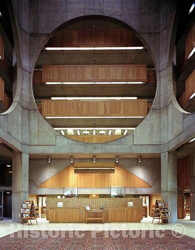 Historic Pictoric Exeter, NH Photo - Phillips Exeter Library, Exeter, New Hampshire, 16.0 x 20.0in