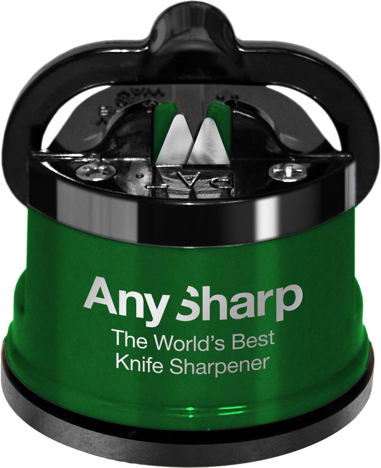 AnySharp Pro Knife Sharpener, Metal, Racing Green