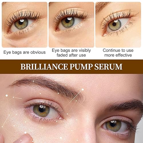 Miniatura 5 de 2 PCS Brilliance Pump Serum Anti Aging,Brilliance Pump Eye Serum,Brilliance Pump Ageless Serum,Anti Aging Face Serum,Brilliance Pump Anti Wrinkle