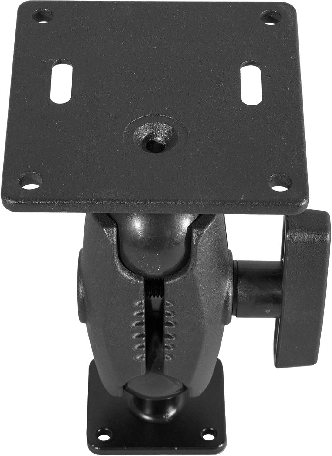 iBOLT 38mm / 1.5 inch Metal Rectangular AMPS Pattern to VESA 75 x 75 Dual Ball Mount for Monitors, displays, or tvís- Featuring a 3.5-inch Composite 38mm Bizmount Arm
