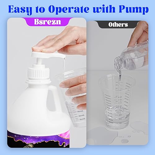 Miniatura 6 de Kit de resina epoxi Bsrezn de 1 galón, mezcla de epoxi y endurecedor 11 a granel para arte artesanal