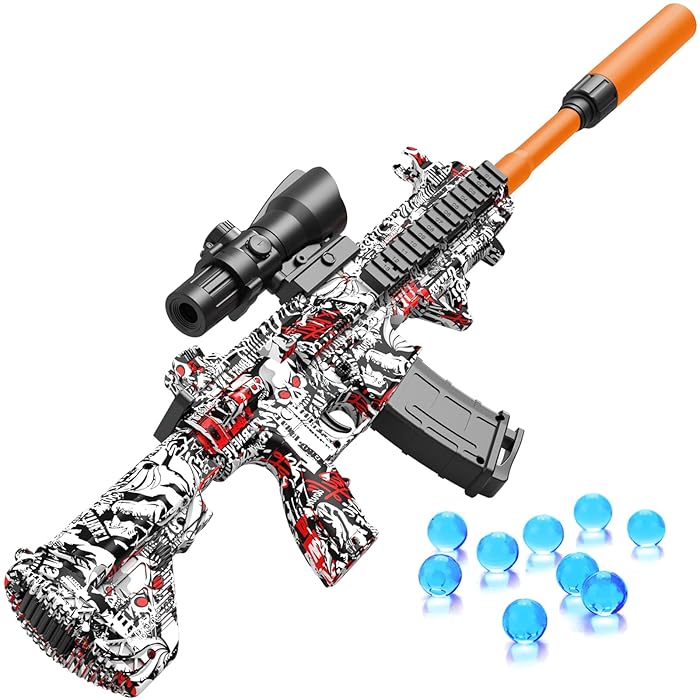 Buy M416 Electric Gel Blaster Toy Gun w/40000 EcoFriendly Gel Balls