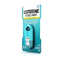 Vista 26 de Listerine Pocketmist Cool Mint - Bruma de cuidado bucal para deshacerse del mal aliento, paquete de 2