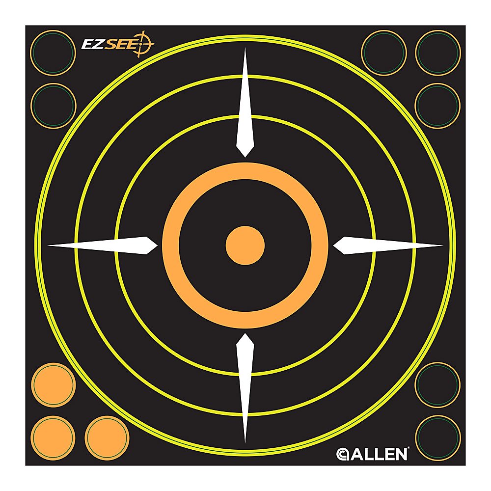 EZ See Adhesive Bullseye Target (6 Pack)