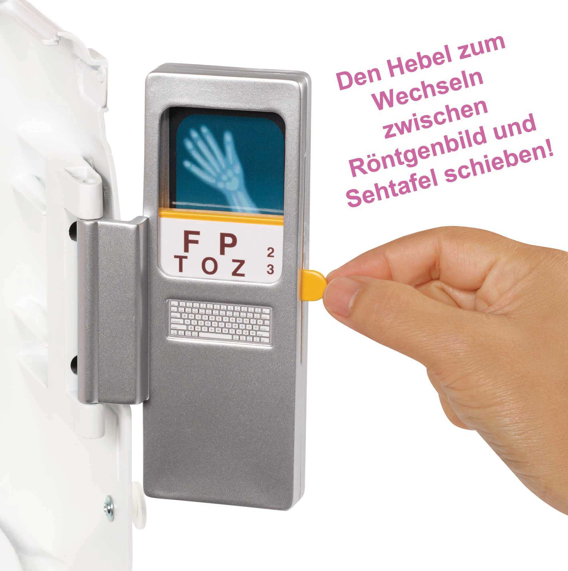 Barbie Krankenwagen, 2-in 1 inkl. aufklappbarem Krankenhaus-Spielset mit Licht und Geräuschen, 20x Barbie Zubehör wie Arztkoffer und Krücken, Spielzeug ab 3 Jahren, FRM19