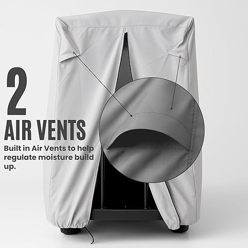 Miniatura 4 de Formosa - Funda de almacenamiento para carrito de golf diseñada para adaptarse a EZ GO 2Five en gris, resistente y resistente al agua, para 4