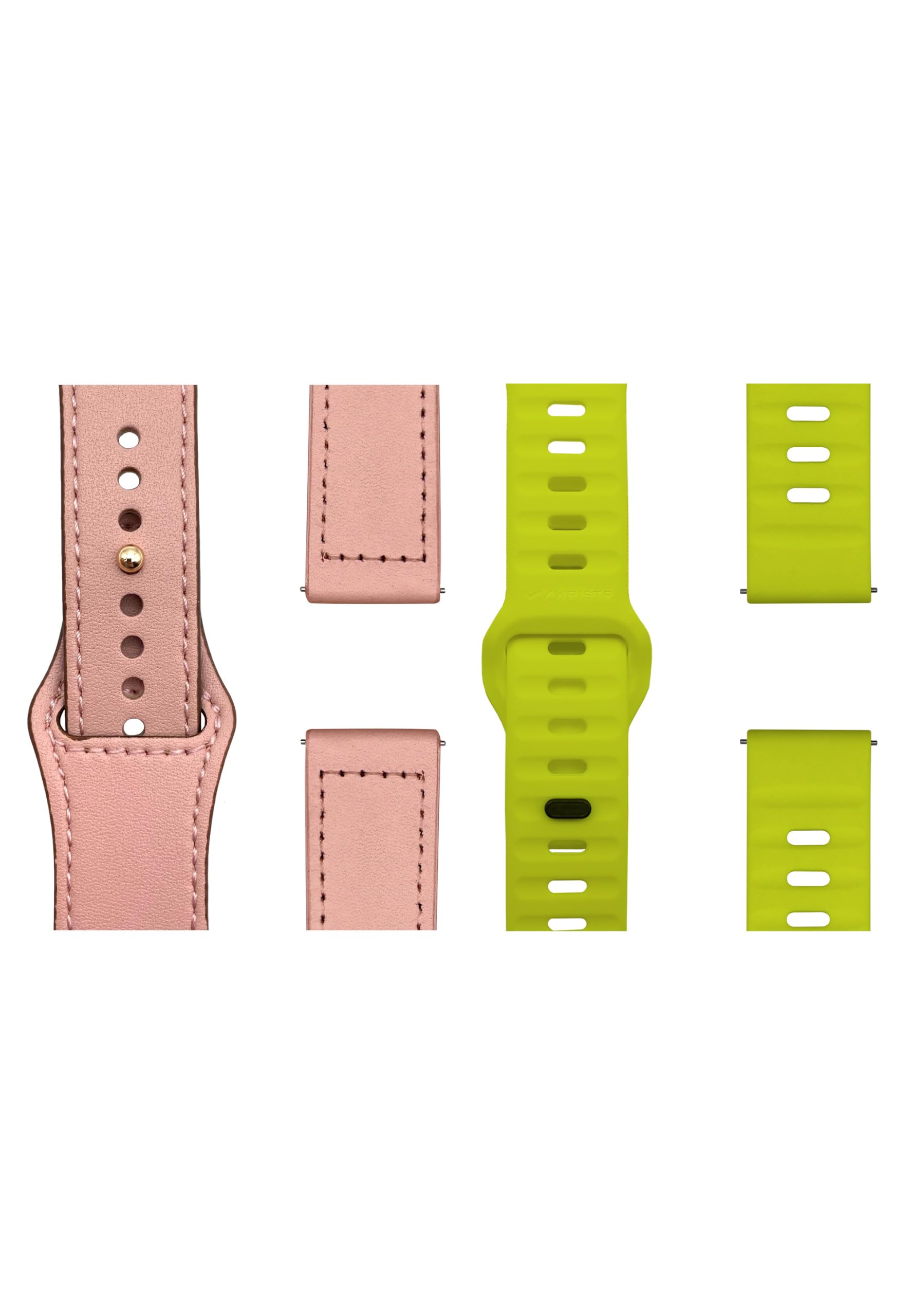 Smartwatch-Armband Set - 2-teilig - Silikon - sportlich - 20mm