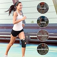 Vista 6 de Galvaran Knee Brace with Side Stabilizers for Meniscal Tear Knee Pain ACL MCL Arthritis Injuries Recovery, Breathable Adjustable Knee Support for