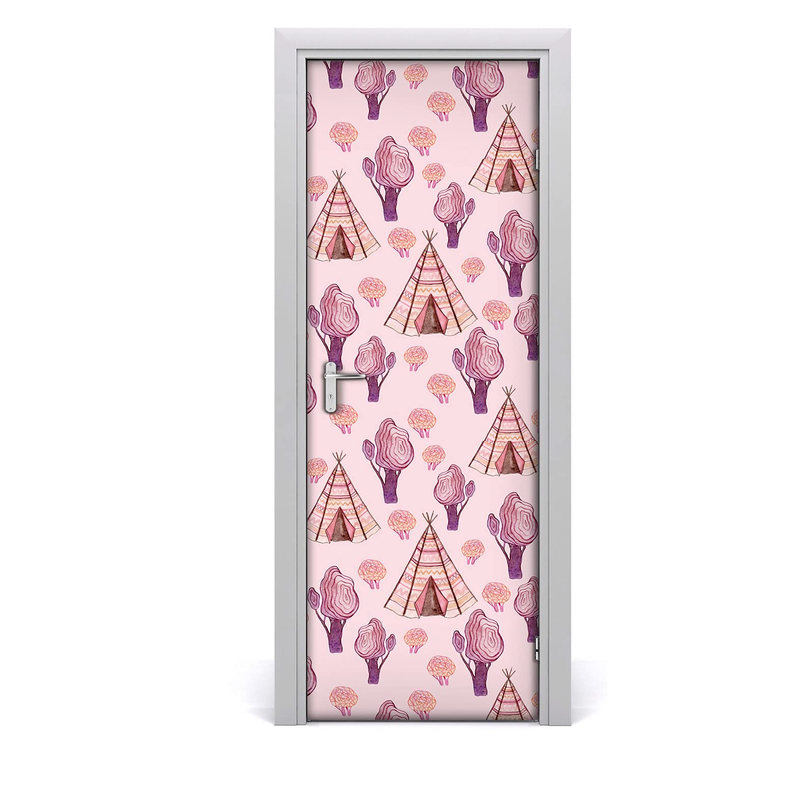 Papier peint sur la porte résistant à l'eau Coloray Magic-Stick 85x200cm
