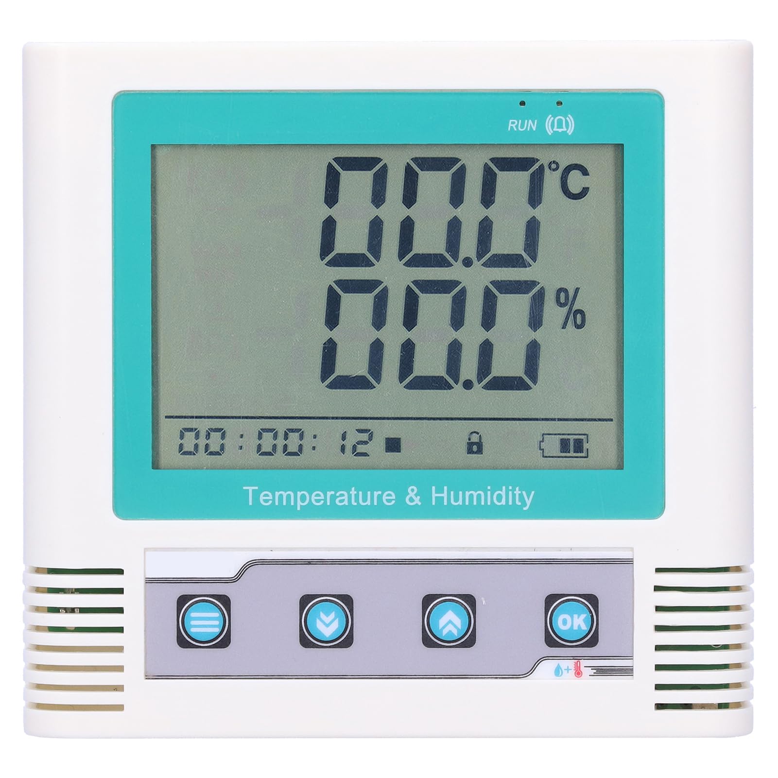 Temperatur-Luftfeuchtigkeits-Datenlogger für Umweltüberwachung,