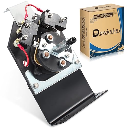 Ensemble de interruptor de avance y marcha atrás Dewkake EZGO, Compatible con carritos de golf eléctricos EZGO TXT de 1994 en adelante, OEM