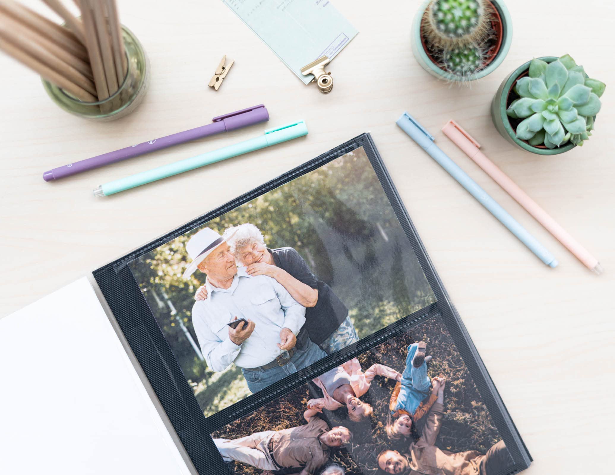 Album fotos 13x20 Around The Word - Photo Album con 96 bolsillos | Albumes para fotos con Tapa blanda │ 2 foto por pág.