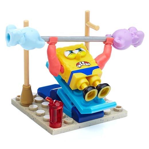 Mega Bloks Spongebob Squarepants - Wacky Gym Building Kit