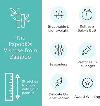 Posh Peanut Convertible Baby Sleepers - Footless Baby Pajamas with 2 Way Zipper for Easy Diaper Changes