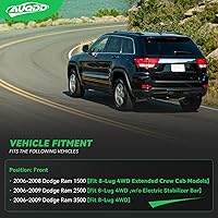 Vista 3 de AUQDD 2 unidades K80766 (para modelos de 8 lengüetas y 4WD) barra estabilizadora delantera compatible con Do-dge 2008 2007 2006 R-am 1500,2009-2006