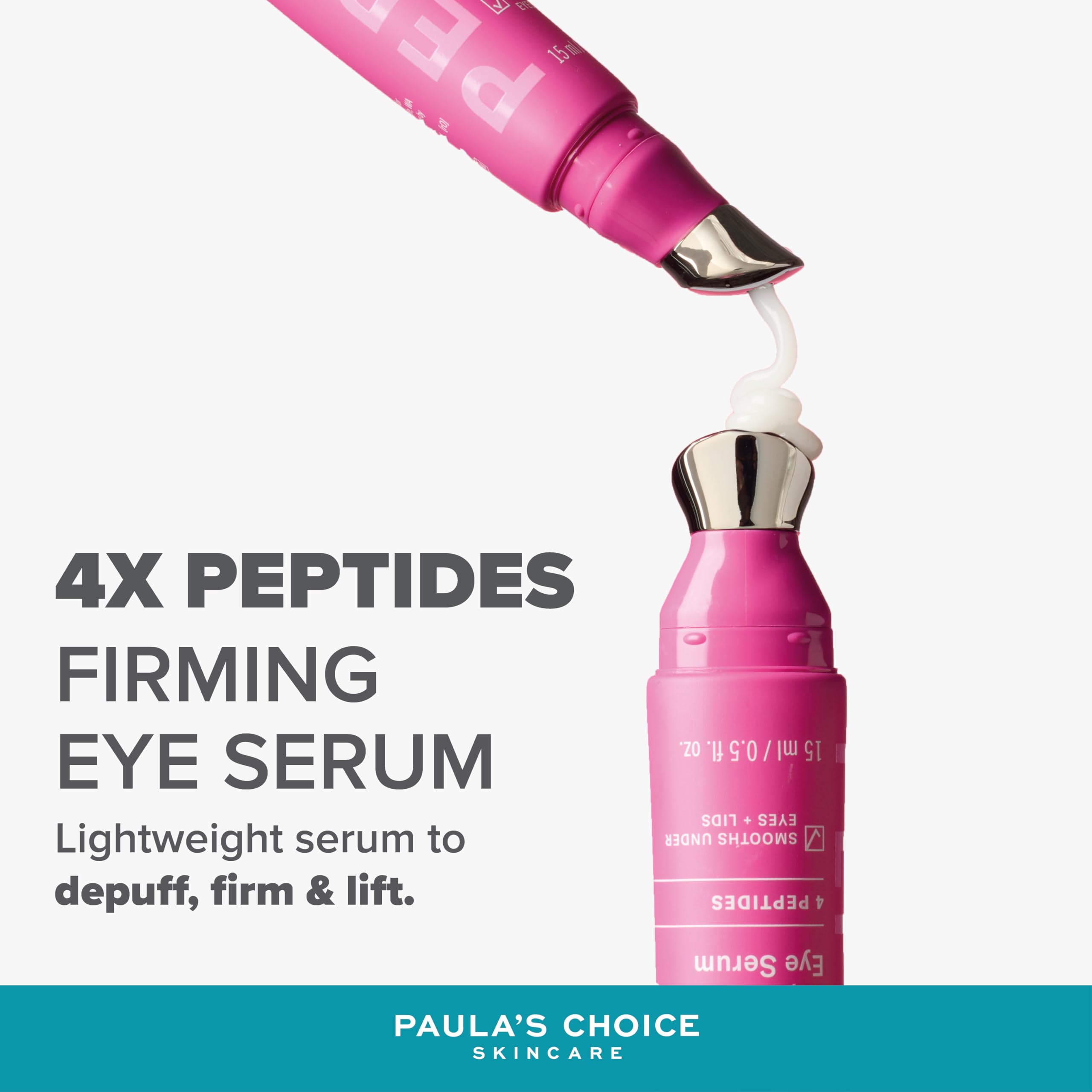Paula's Choice Pro-Collagen Peptide Firming Eye Serum, Anti-Aging & Hydrating Eye Cream, Depuff Undereye Bags - Image 2