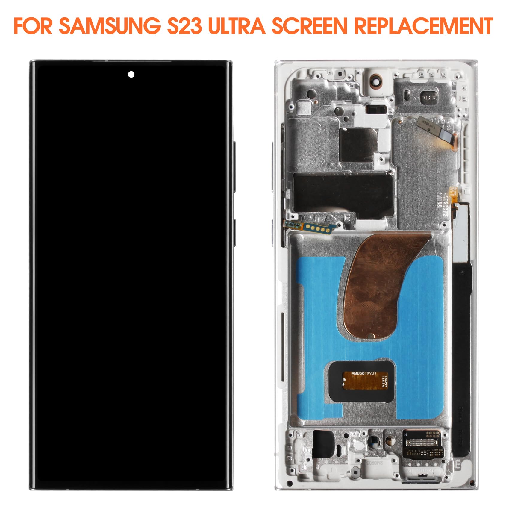 S23 Ultra S918U W タッチディスプレイデジタイザー修理部品用 S23 Ultra S918U W タッチディスプレイデジタイザー修理部品用 Amazon