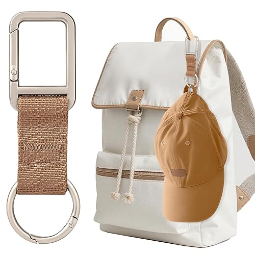Niveaya Travel Hat Clip for Baseball, Key Ring Holder with