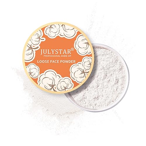 Miniatura 8 de Polvo de ajuste suelto polvo facial mate suave control de aceite suave de larga duración ajuste suelto maquillaje en polvo para natural impecable