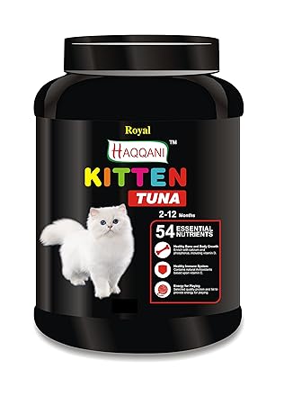 Royal Haqqani Premium Kitten Cat Food for All Cats , Flavour Tuna Fish (6 Kg)