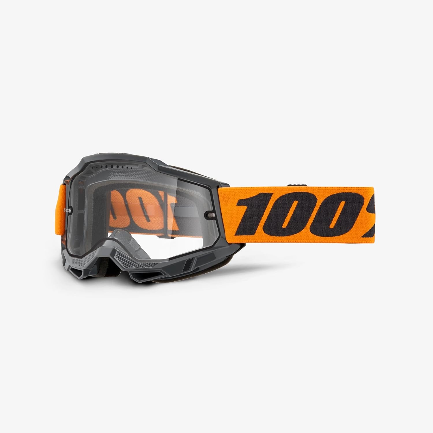 100% Accuri 2 Enduro MTB Goggles - Orange/Clear