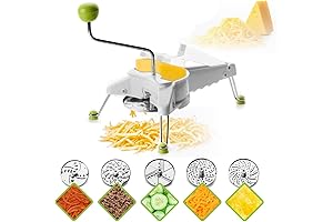 5-in-1 Mouli Grater: Effortless Kitchen Companion for Versatile Grating