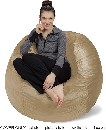 Miniatura 255 de Sofa Sack - Sillón puff de 5 pies, color carbón, solo funda Carbón - Solo funda,Lima - Solo funda,Mandarina - Solo funda,Aqua Marine - Solo