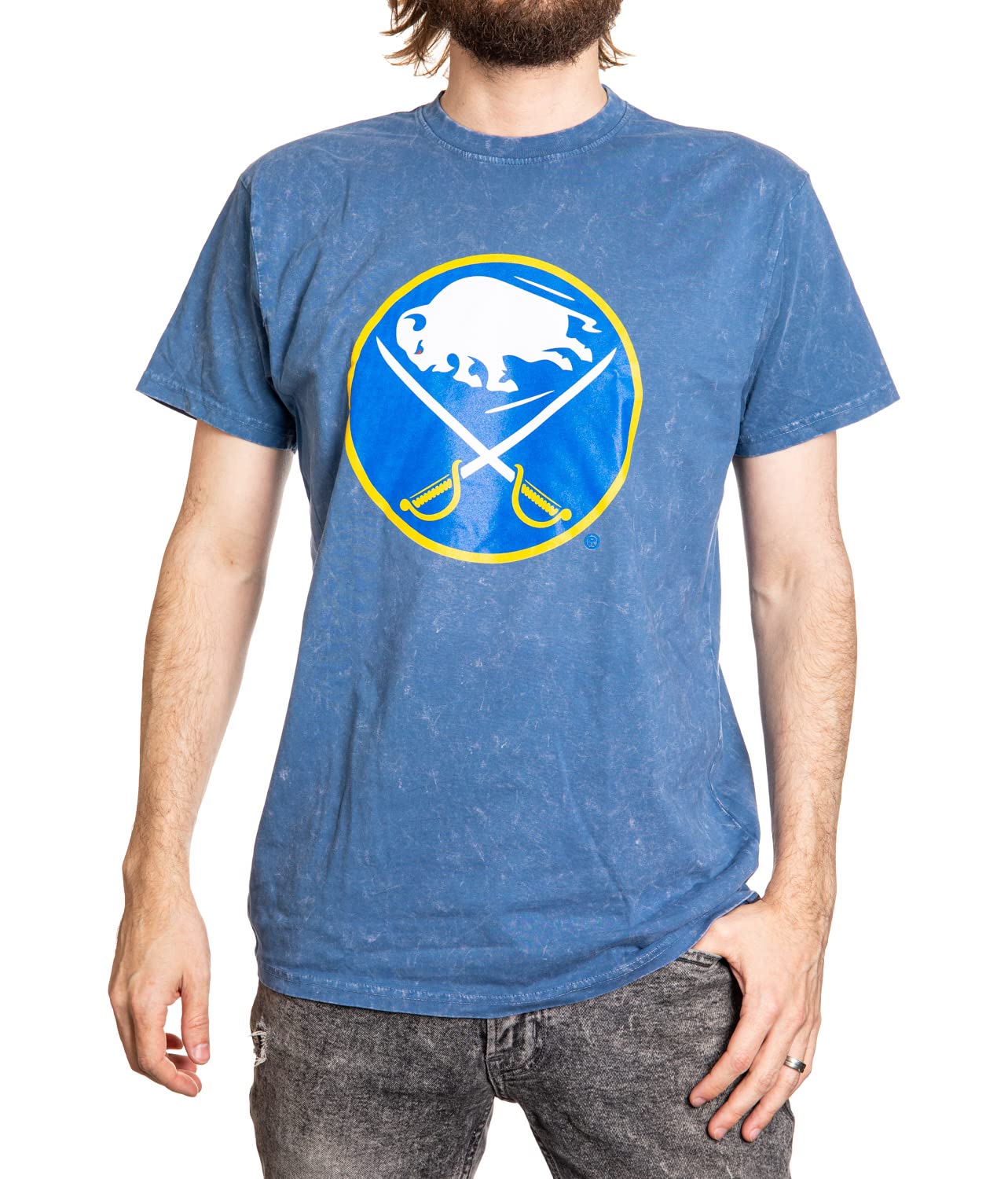 NHL Surf & Skate Men's Garment Dyed Vintage T-Shirt