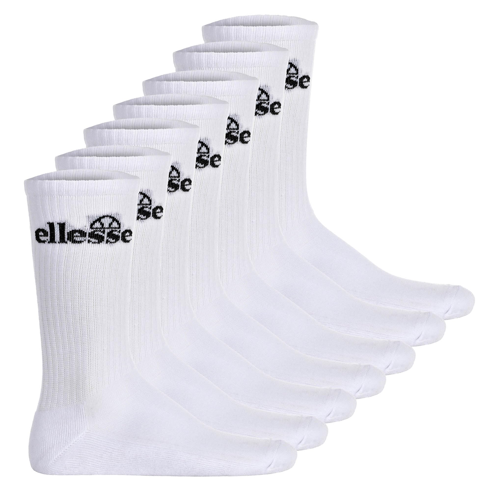 Ellesse Rilla 6 Pack Sock Black 4-8