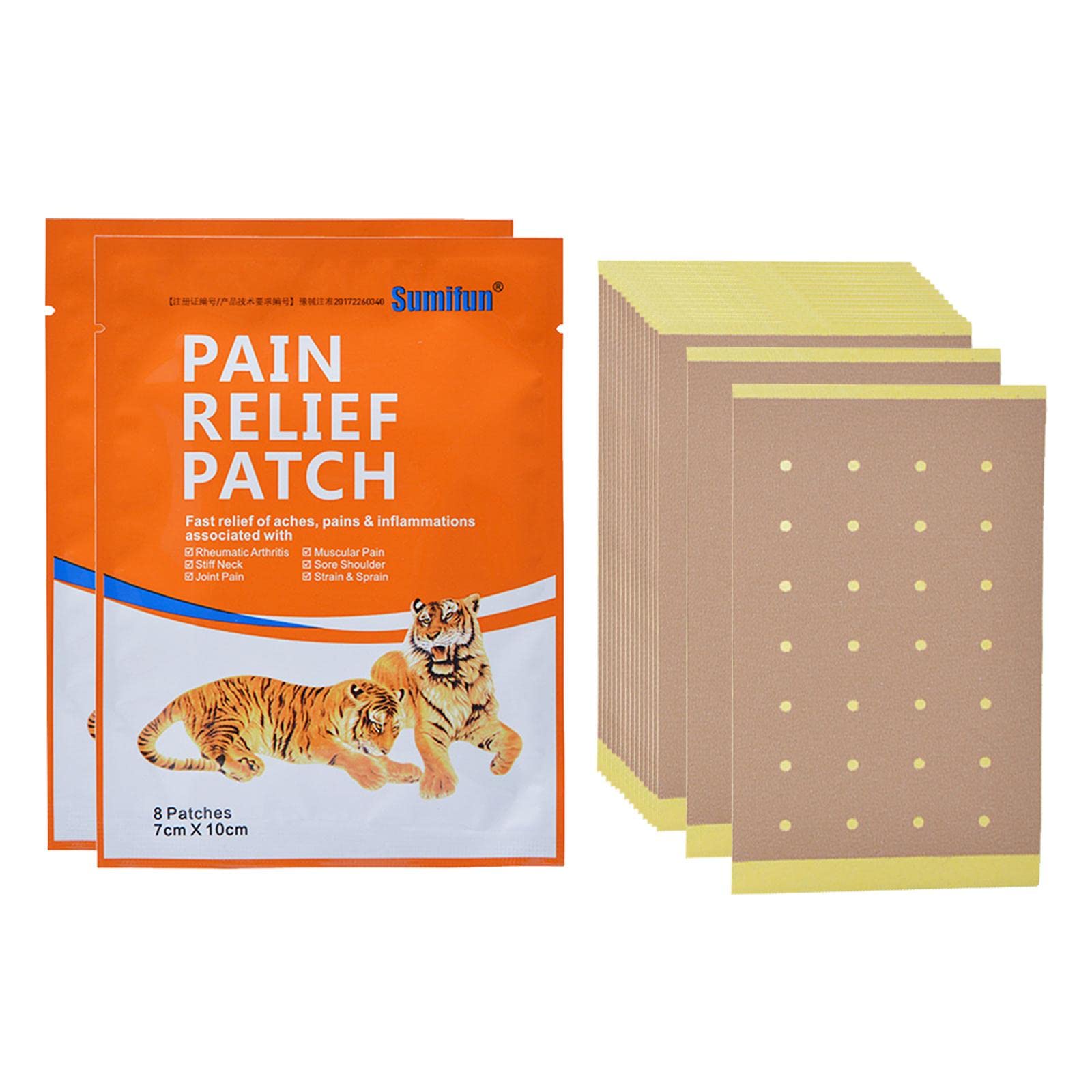 MERISHOPP® Tiger Pain Balm Relief Plaster Patches - 16 pcs - 7 x 10 cm (B0DD4BX5TV) Amazon Price History, Amazon Price Tracker