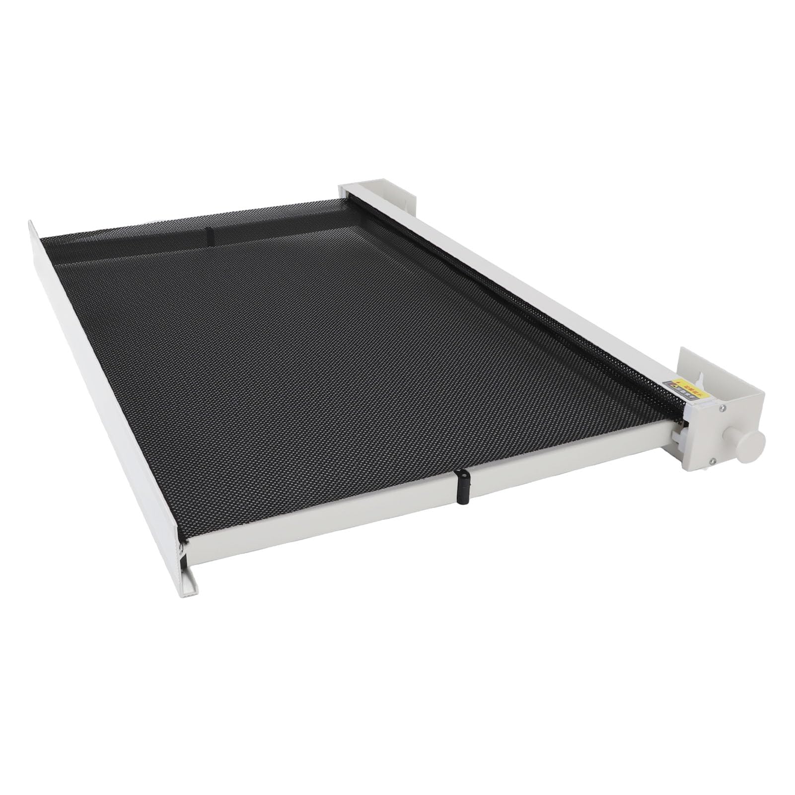 Yosoo Health Gear Wysuwana Suszarka na Pranie Aluminiowa Suszarka do Montażu na ścianie 60 Cm Składana Konstrukcja z 8 Haczykami Balkon Okno Wewnętrzne Ubrania i Obuwie (WHITE)