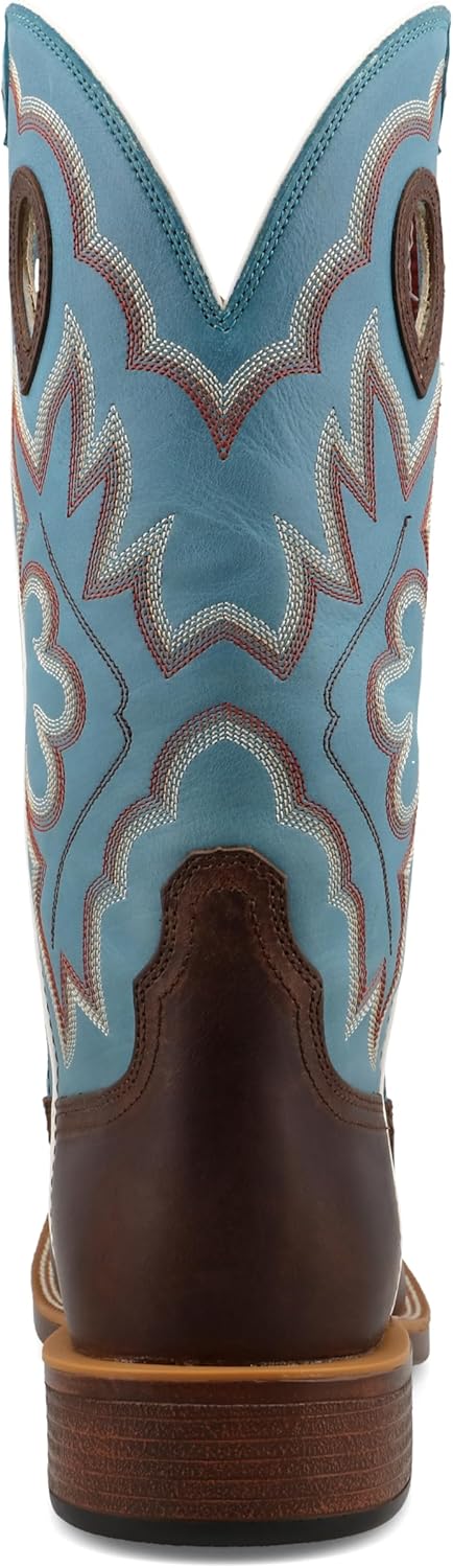 Twisted X Men's 13" Top Hand, Wide Square Toe