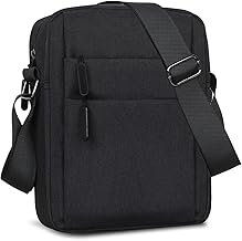 Men's Large Capacity Messenger Bag – Waterproof Crossbody Shoulder Bag, Durable Nylon Man Bag with Adjustable Strap, Lightweight Business Work Bag for Men Travel & Daily Use