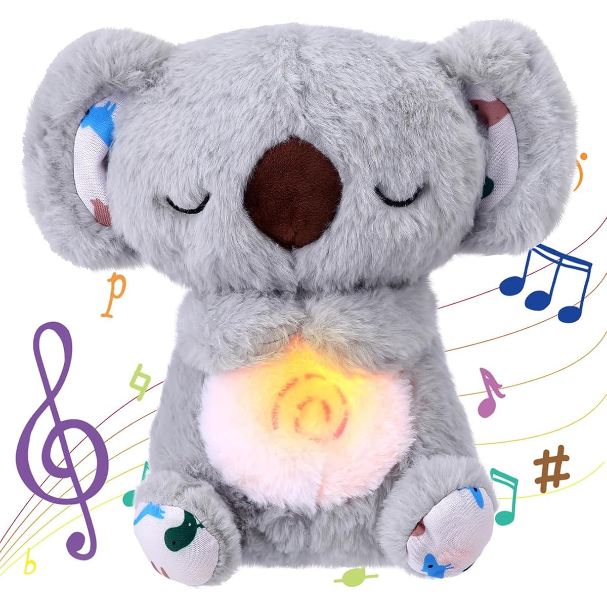 Peluche Anti Anxiété Adulte | Koala Apaisant Loutre Calmante | Peluche Qui Respires | Loutre Sommeil Peluche Respirante | Koala De Secours Respirant Teddyy | Copain De Sommeil Animal Respirant