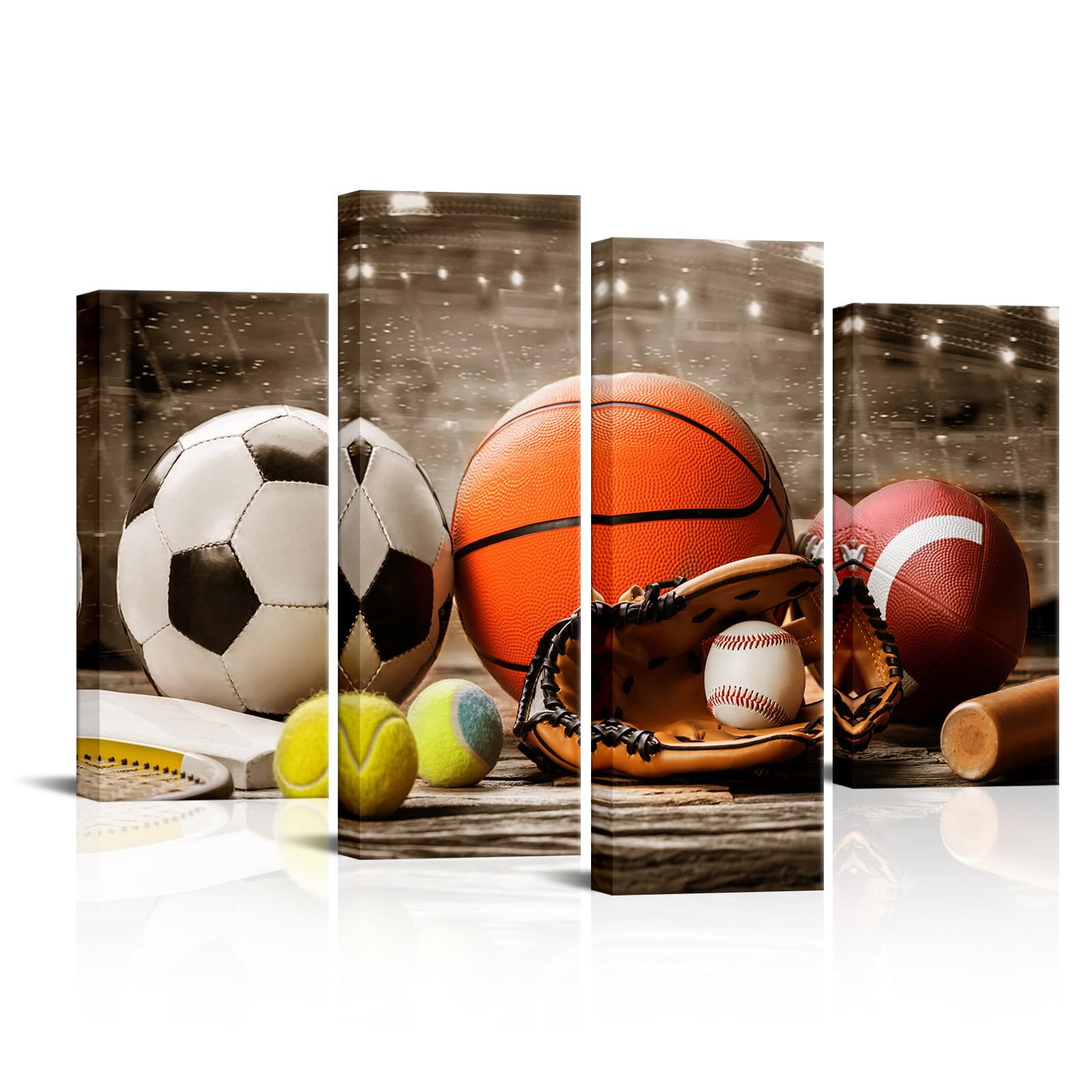 4-piece, 3D Art