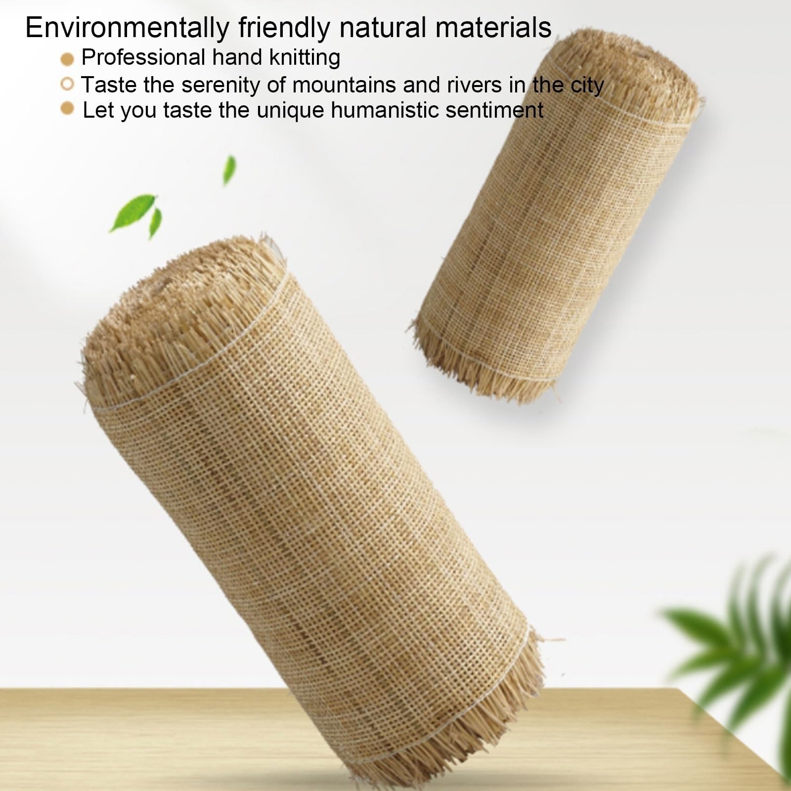 Ratan Rollo Mimbre 60 x 200 cm, Rejilla Mimbre, Mimbre Natural, Mimbre Rollo, Rattan, Rollo Ratan, Ratan Natural por Metros, Rollo de Mimbre para Muebles, Silla ratan Aparador Cabecero(40x300cm)