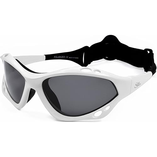 SeaSpecs Classic Floating Polarized Sunglasses With Strap for Extreme Sports 100% UVA & UVB Protection
