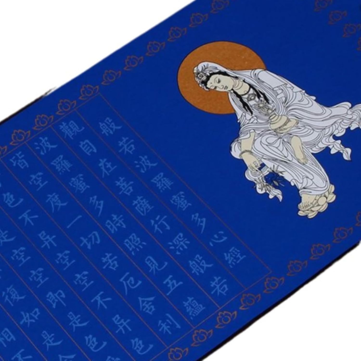 LEEDJUINE with Gift Box Heart Sutra Scroll Buddhist Scriptures Calligraphy Copybook Tracing Book