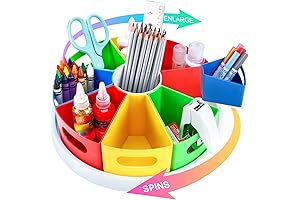 Lazy Susan Art Supply Organizer: The Ultimate Storage Solution for Creatives