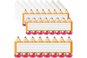 Qilery Pencil Name Plates for Desks