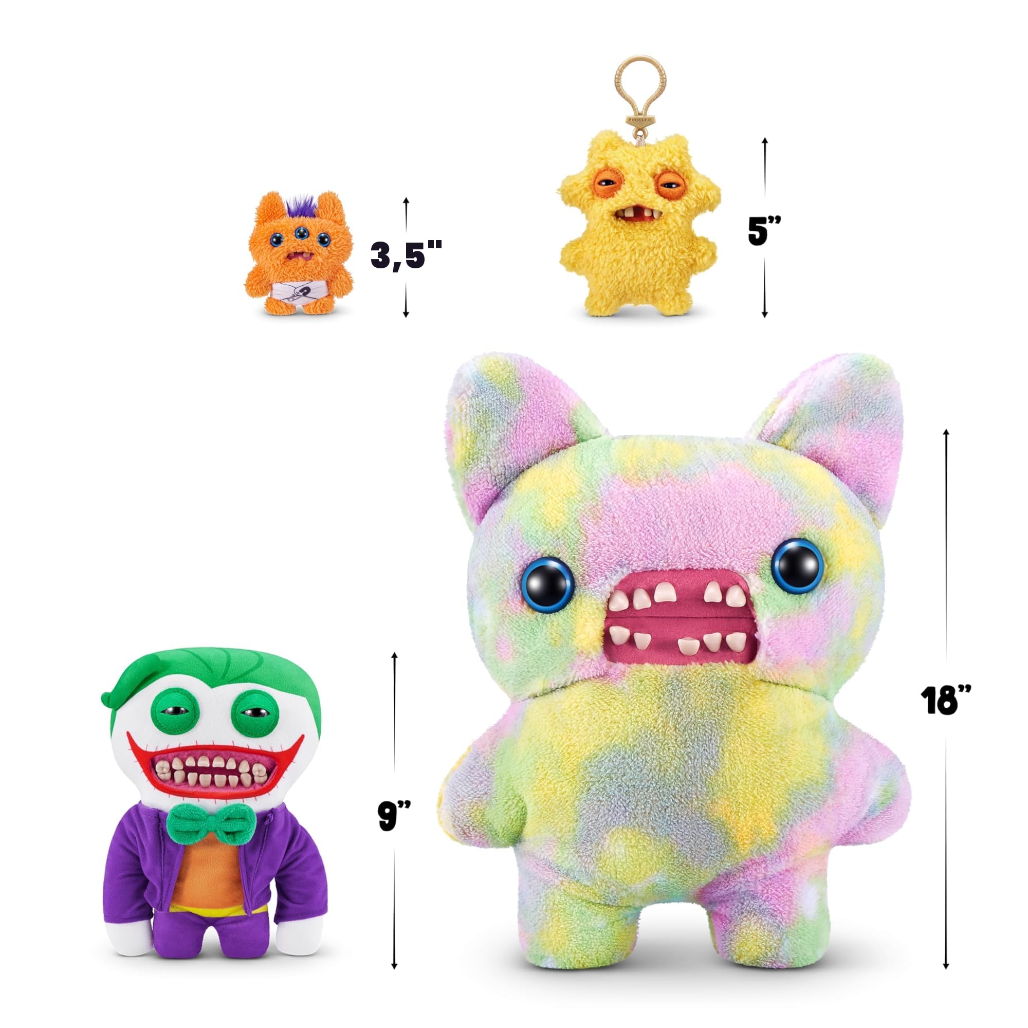 Amazon.com: Fuggler x DC por ZURU Monstruo Divertido y Feo, de