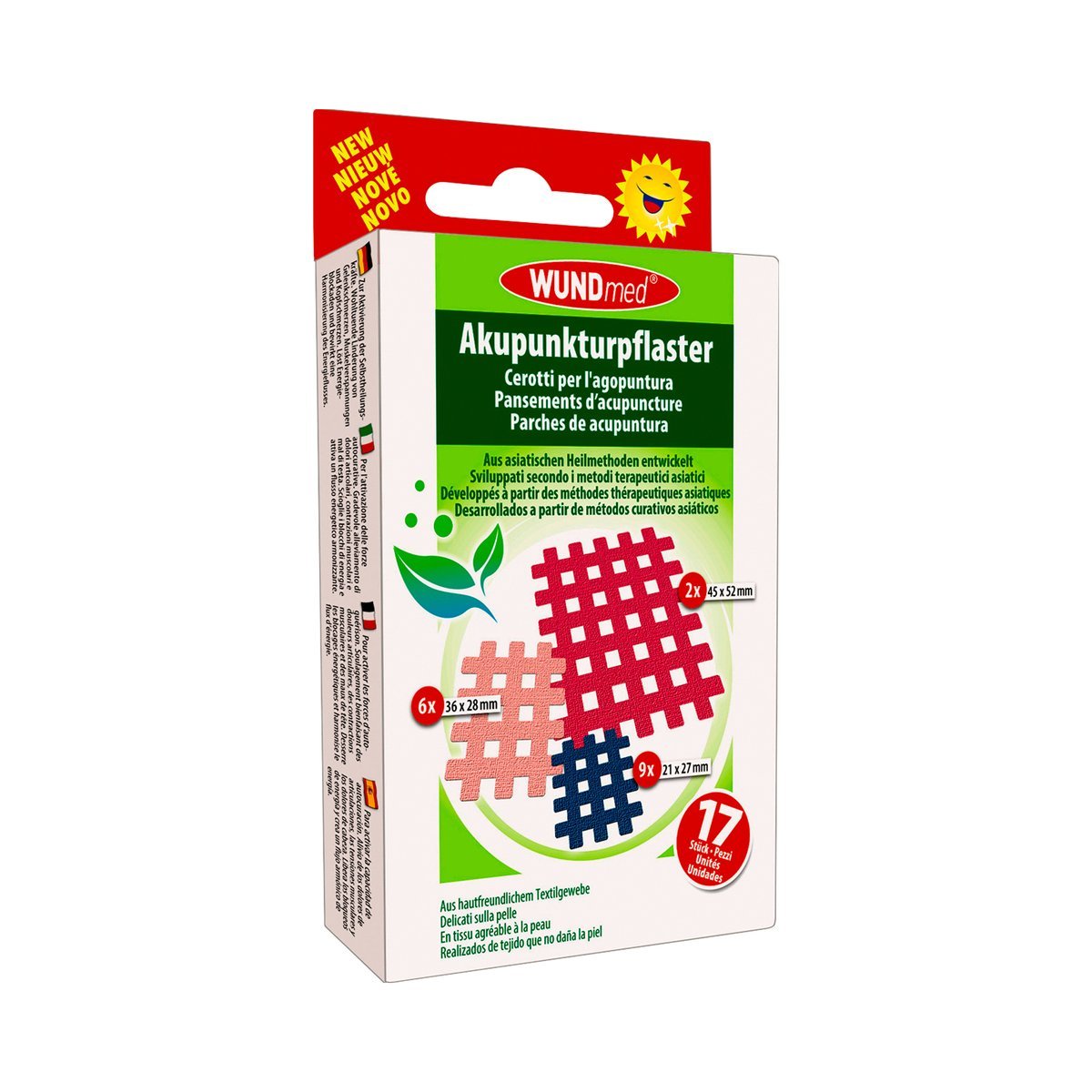 Acupuncture Plaster to Activate self Healing, Remove blockages and Help Relieve Pains with targeted Stimulation