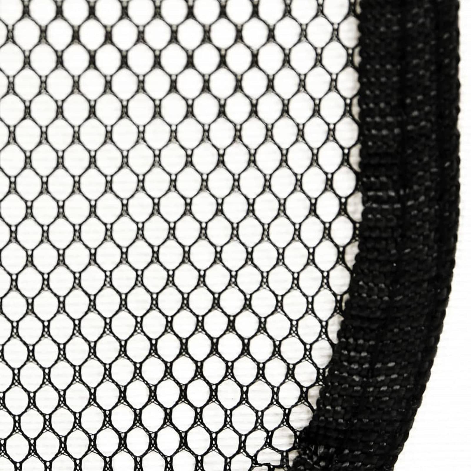 Homgoday Corralito plegable para perros con bolsa de transporte, negro, 125 x 125 x 61 cm, adecuado para perros, cachorros, gatos y conejos, plegable, ideal para uso en interiores y exteriores, corral