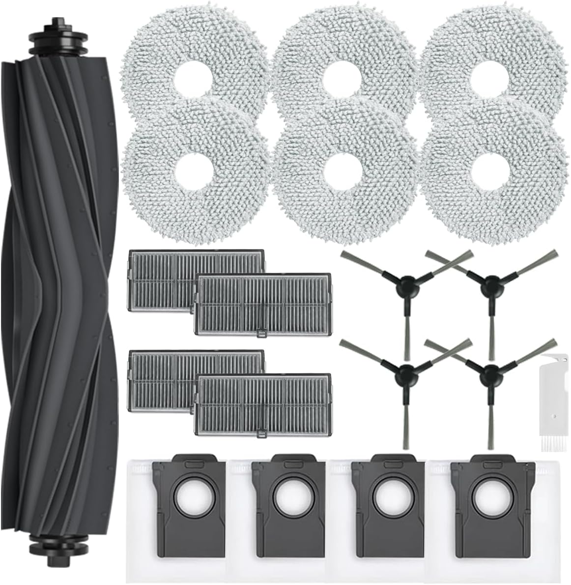 8 Stück HEPA-Filter Für Dreame Roboterstaubsauger - Kompatibel Mit L10S Ultra Gen 2, X40 Ultra & Mehr