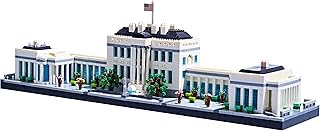 City Architecture Sets for Adults White House U.S. Capital Micro Blocks Famous Landmark Collection Building Kit Gifts, Mini Bricks Toys for Kids (3520+ pcs)