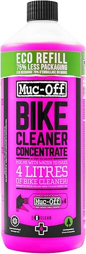 Muc-Off Limpiador concentrado de bicicleta | Potente limpiador de bicicletas Nano Tech | Seguro en fibra de carbono, fórmula biodegradable para