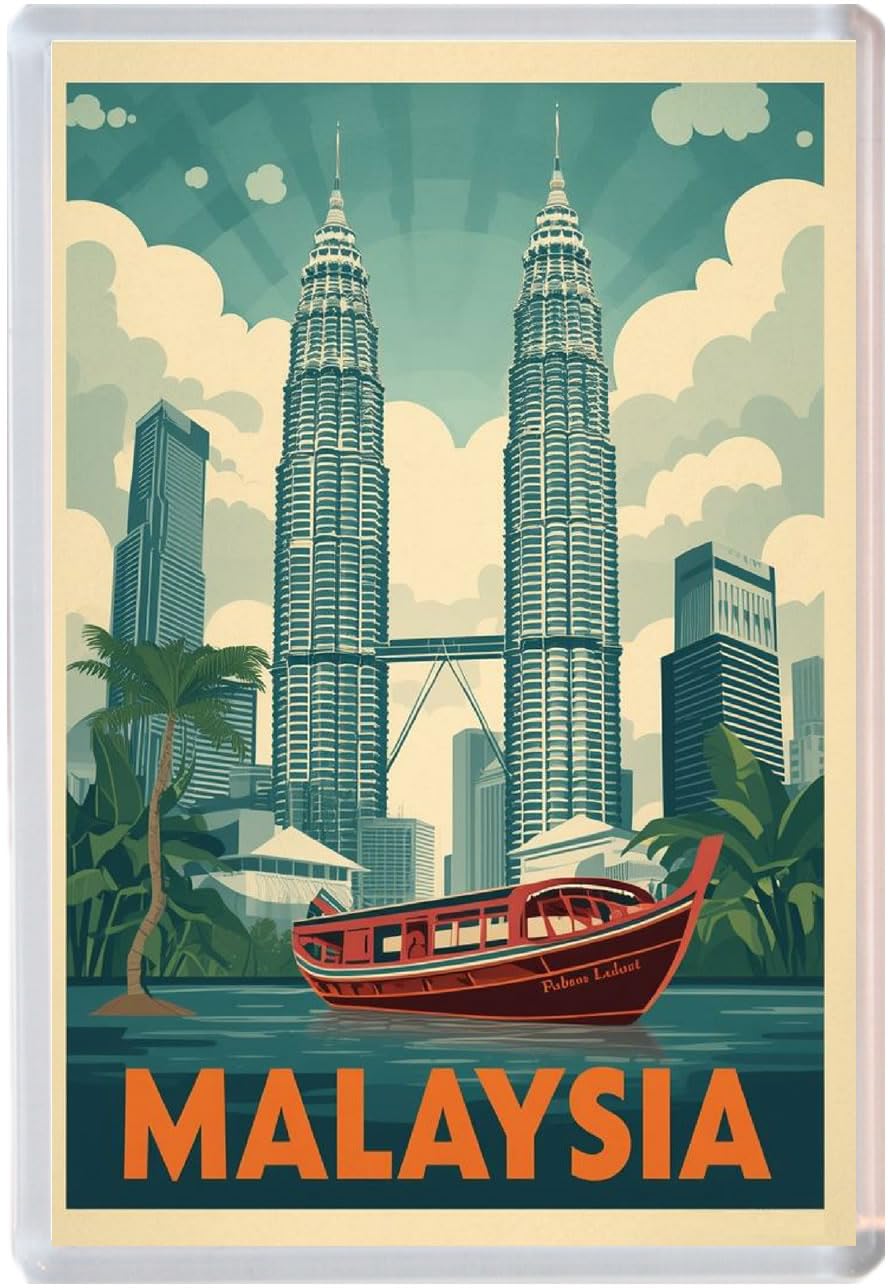 Baked Bean Store Multicolor Malaysia - Jumbo Artistic Fridge Magnet 96 X 67Mm Bbsfhm2128