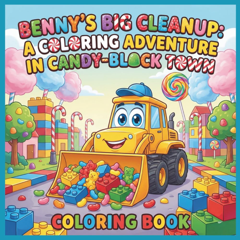 Benny’s Big Cleanup: Coloring Book