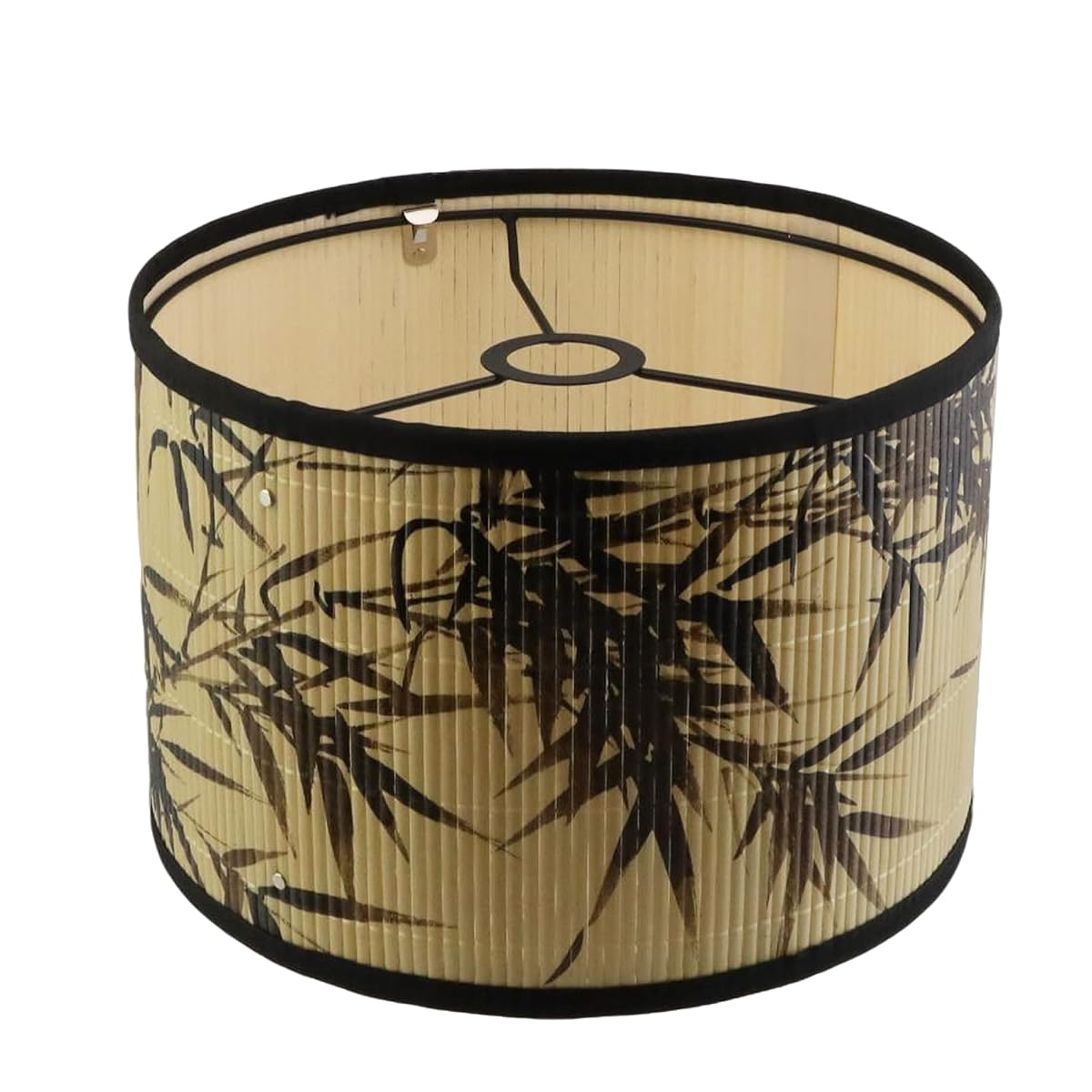 Mewutal E27 Drum Lampshade Printed Chandelier Lamp Shade Vintage Lamp Cover